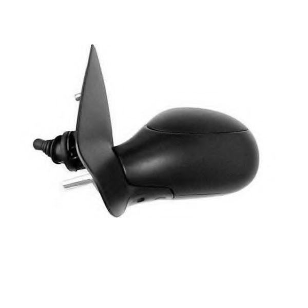 Rétroviseur Manuel Droit Noir Pour Peugeot 206 (1998-2009) - Compatible Référence OEM 8148XY