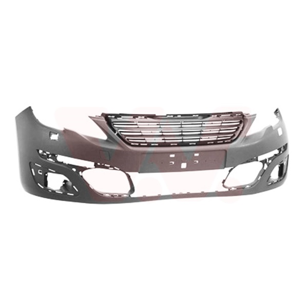 Pare-choc Avant Pour Peugeot 308 (2013-2017) - Version Active/Access/Business, à Peindre