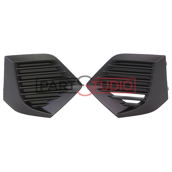 Grille De Phare Antibrouillard Avant Noir Brillant Pour Peugeot 2008 (2020-2024) - Neuf