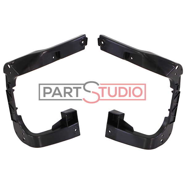 Kit Enjoliveurs échappement Chromés Pour Peugeot 3008 / 5008 - Arrière Gauche/droit