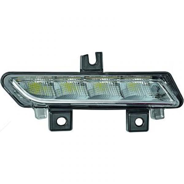 FINAO AUTOPARTS Feu Diurne LED Droit Pour Renault Clio IV Phase 1 (2012) Et Captur - Installation Facile Qualité OEM