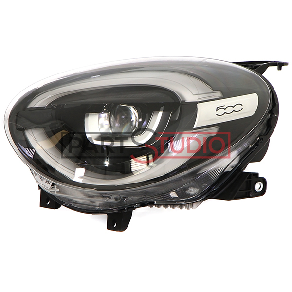 Kit Réparation Support Phare Fiat 500 2007-2015 - Gauche - 9 Pièces - DriveXpert - Neuf