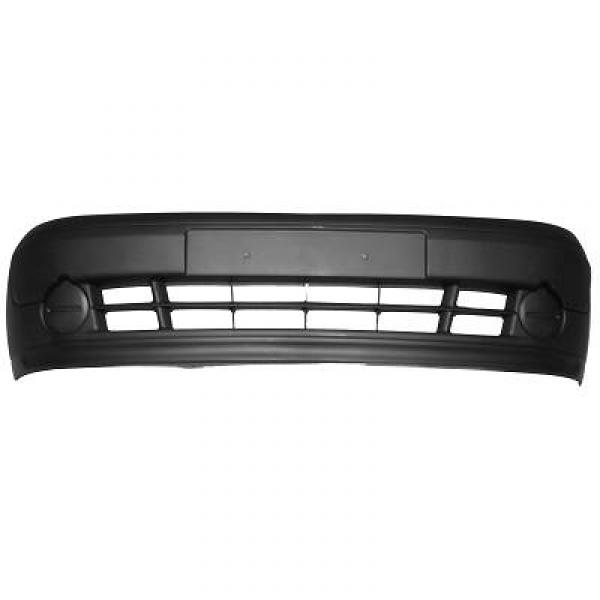Pare-Chocs Avant Complet Noir Kangoo 2 Phase 1 2008-2013 – Sans Trou Anti-Brouillard
