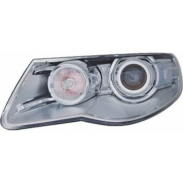 Phare Avant Droit + Moteur Pour Citroën C5 II Et III (2008-2011) – Halogène, Chrome, DEPO, Neuf – Origine France