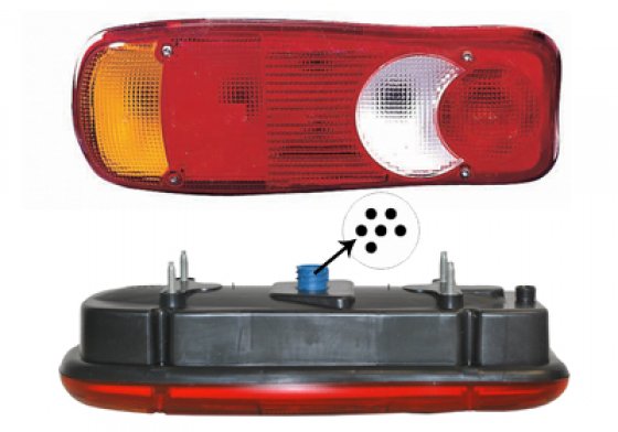 Lot 2 Feux Arrière Gauche + Droit Pour Fiat Ducato Peugeot Boxer Citroën Jumper 2006-2014