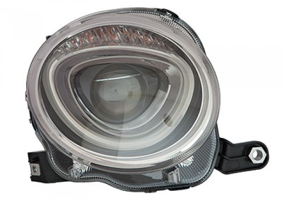 Éclairage et Phare avant pour Fiat 500/500 Abarth A partir de 08/2015 ...