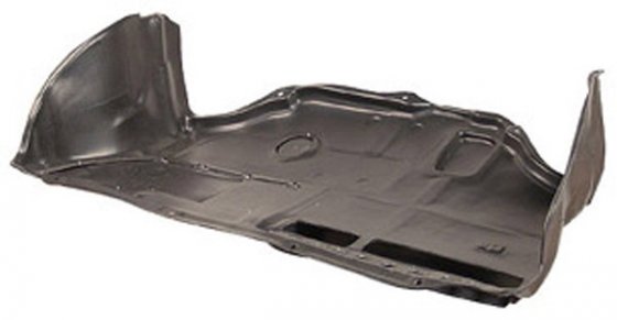 Plaque De Protection Sous Moteur Avant Droit Pour Fiat Ducato 2006 - Neuf, Noir