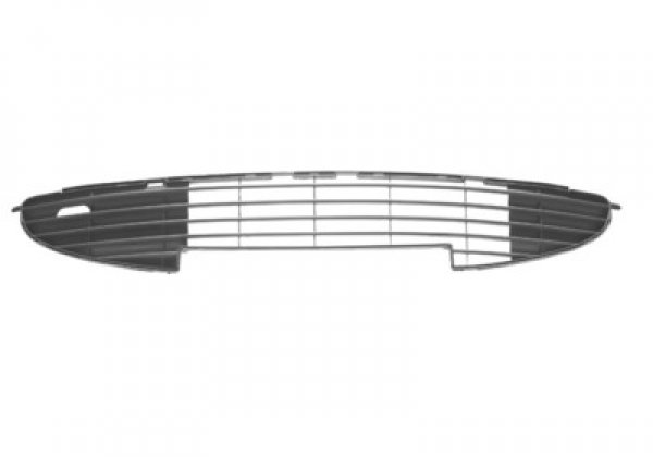 Grille de pare-choc avant centrale compatible avec Peugeot 206 Sport 2003-2009