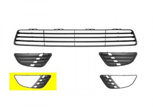 FT91515 FAST Grille de ventilation, pare-chocs Côté d'assemblage: avant pour RENAULT MASTER
