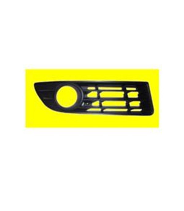 Grille De Pare-Choc Avant Droite Compatible Citroën C4 Picasso 2006-2011 - Avec Trous Feux Antibrouillard