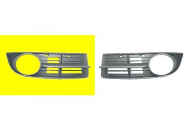 Grille De Pare-Choc Avant Droite Pour Volkswagen Touran 2 (2010-2015) - Noir, Sans Emplacement Anti-Brouillard - Référence 2K58536669B9