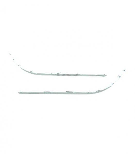 Moulures Chromées Avant Pour Fiat 500 (2016-2020) - Remplacement Direct, Pièces 735642306/735642307 - Style Et Protection