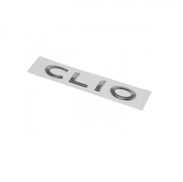 Monogramme arrière « Clio » pour Renault Clio 4 5p/break, achat / vente sur  Mondial Piece Carrosserie