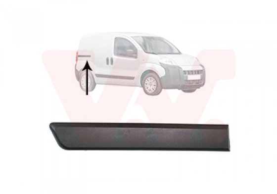 Tirant Acier Porte Arrière Wielen Compatible Fiat Fiorino Qubo Citroën Nemo Peugeot Bipper