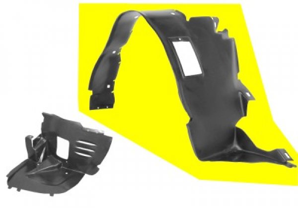 Pare-boue Aile Avant Gauche Mercedes Classe C W203 2000-2007 - Noir, AC68613