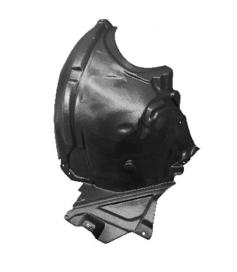 Pare-boue Aile Avant Droit Citroën C2 2003-2009 | All Carrosserie | Métal Noir | Réf 7136CJ/7136S4