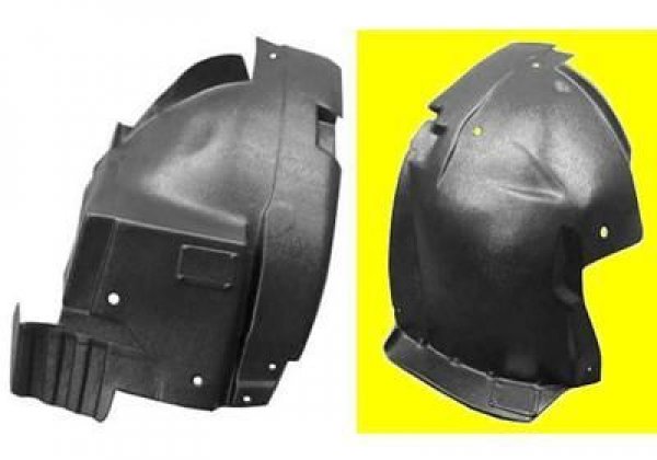 Garde-boue Avant/arrière Pour Renault Trafic II Phase 2 (2006-2014) - Kit De Protection Anti-éclaboussures