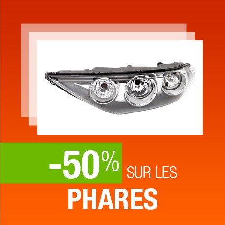 -50% sur les phares