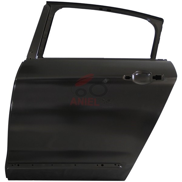 Porte Arrière Gauche Pour Citroën C5 II - Réf 00009006L4, Vert, D'occasion En Bon état