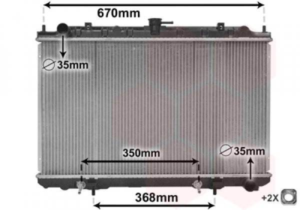 Radiateur moteur
