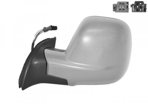 Rétroviseur Complet Électrique Chauffant Convex Rabattable Avec Sonde Température – Alkar 9250955 – Gauche